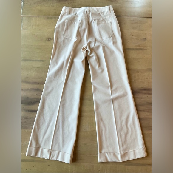 TWP Howard Pant with Cuff in Winter White - Picture 12 of 14